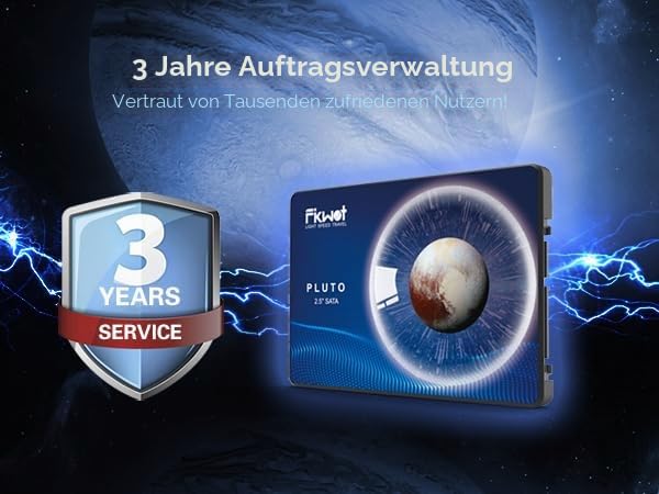 Fikwot FX815 1TB 3D NAND 2,5 Zoll SATA III Interne Solid State Drive – 6Gb/s Interne SSD, 560MB/s Lesen, schnelle Festkörper-Laufwerk für Laptop und Desktop 7