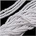 Jablonex Czech Seed Beads, Size 11/0, Snow White Opaque, 1 Hank Per 4000 Beads