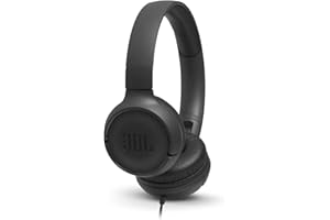 JBL Tune 500 Binaural Headband with Black Wire Headphones and Microphone - Headphones and Microphones (Wired, Headband, Binaural, Circum-Aural, 20-20000 Hz, Black)