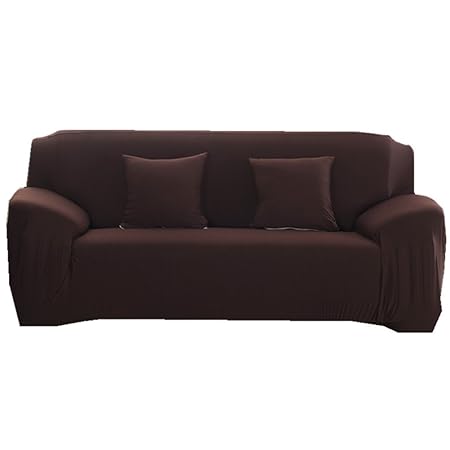 Sofa Bezug 1 2 3 4-Sitzer-Stoffüberwurf, Schonbezug, elastischer Überwurf für Sofa, Sessel, Couch zum Schutz, Farbe: pure, co