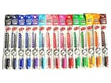 Hi-Tec C Coleto Gel Ink Pen Cartridge 0.3mm 15-Set One of Each Color Ships from California by Pilot