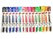 Hi-Tec C Coleto Gel Ink Pen Cartridge 0.3mm 15-Set One of Each Color Ships from California by Pilot