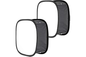 NEEWER 2 Pack LED Light Panel Softbox for 660 480 Video Light,Outer 16.3"x6.5" Inner 9.8"x8.7" Foldable Light Diffuser for Ph