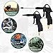 Air Blow Gun, Lukasa Air Nozzle Blow Gun for Air Compressor with Adjustable Air Flow and 4.9