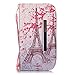 Galaxy S4 Case, Galaxy S4 Wallet Case, Firefish [Kickstand] PU Leather Flip Purse Case Slim Bumper Cover with Lanyard Magnetic Skin for Samsung Galaxy S4 i9500 + Including One Stylus-Tower