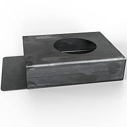 Single Hole Gate Lockbox Weldable Steel Unpainted