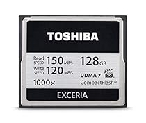Toshiba 128GB EXCERIA 1000x Compact Flash Memory Card (PFC128U-1EXS)