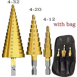 HSS 4241 Cobalt Multiple Hole 50 Sizes Step Drill