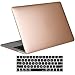 ProCase MacBook Pro 13 Case 2019 2018 2017 2016 Release A2159 A1989 A1706 A1708, Hard Case Shell Cover and Keyboard Skin Cover for MacBook Pro 13 Inch with/Without Touch Bar –Gold