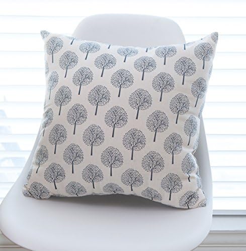 Forest Series Tablecloth/Table Runner/Placemats/Throw Pillowcase/Cushion Sets, Blue and White by HugeHug