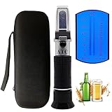 Dual Scale Brix Beer Refractometer with ATC