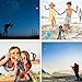 SAMTIAN Camera Tripod 58 Inches 147CM Lightweight Aluminum Travel Camera Tripod with 3-Way Swivel Head Phone Clip Carry Bag-11Lbs(5KG) Load for Canon Nikon Sony Olympus Photography Video Shooting