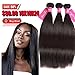 (16 18 20inches, Natural Color) Brazilian Hair Beauty Youth Brazilian Straight Virgin Hair 3 Bundles/Lot Bundles of Brazilian Hair 95-100g/pc