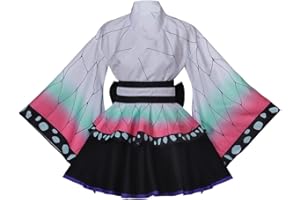 ZIXUN Hashibira Inosuke Cosplay Costume Women's Kimono Dress Suit