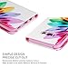 YOKIRIN for Samsung Galaxy S8 Case, PU Leather Floral Half Flower Design Magnetic PU Leather Case Wallet Flip Stand Flap Closure Cover with ID Credit Card Holder Cover for Samsung Galaxy S8