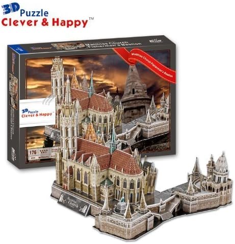 3d puzzle clever and happy
