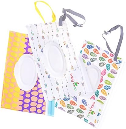 Pizies Baby Wet Wipes Pouch Dispenser | 1 Pack | Random Pattern, 8.7 * 5.3 inches
