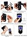 Breathalyzer, Breath Alcohol Tester,Professional Digital Breathalyzer, Portable Breath Alcohol Tester with 5 Mouthpieces Battery Power Alcohol Detector High-Precision for Home Use