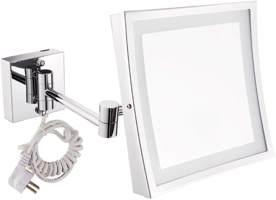 WANNA.U Espejo de Afeitado de Maquillaje de 8 Pulgadas Espejos de Pared