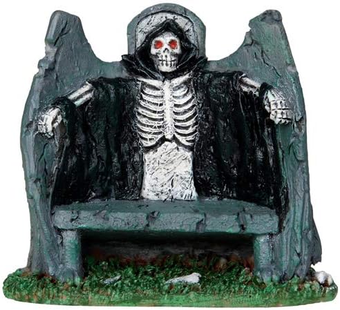 Lemax Spooky Town Reaper Bench #34608