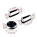 Set of 6pcs Chrome Seat Adjustment Switch Cover Trim For Audi A3 A4 A5 A6 A7 B8 Q3 Q5 VW Tiguan