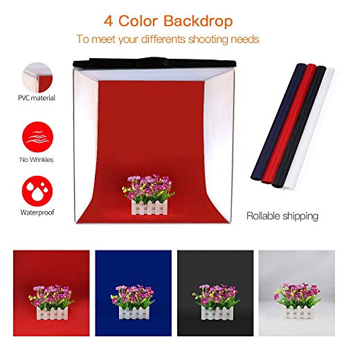 Photo Studio Box, FOSITAN 24x24 inches Table Top Photo Light Box