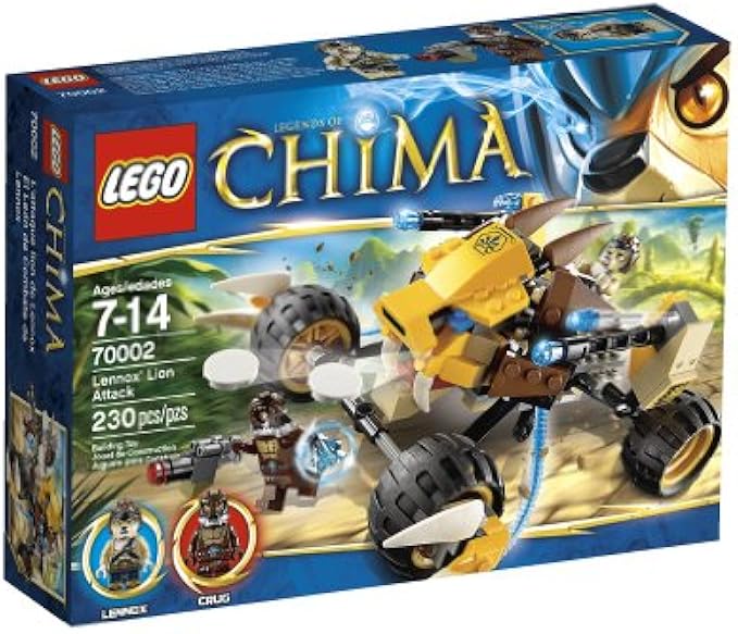 LEGO צ'ימה 70002 מתקפת האריה של לנוקס