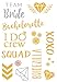 Bachelorette Party Tattoos - 56 Temporary Flash Tattoos, Bride Tribe, Bridesmaid, Bridal Shower Designs