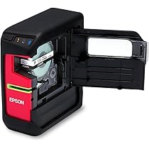 Epson LABELWORKS 224VSLPX Tape Cartridge - Black on White Flexible