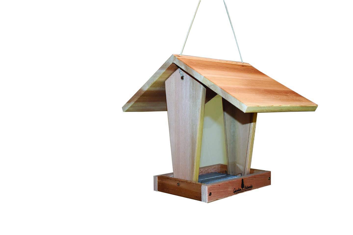 Amazon Com Garden Artworks Extra Large Hopper Seed Birdfeeder
