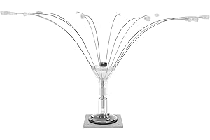 3 BUZZLETT Buzzlett Stainless Steel Bird Deterrent with PVC Base for Outdoors, Boats, Docks and HVAC - Efficient Bird Repellent for Birds, Deters Seagulls and Other Birds from Landing- 2ft