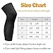 Lonew Leg Knee Compression Brace, Best Knee Calf Support Sleeve for Sports,Running,Basketball,Shin Splint,Calf/Knee Pain Relief,Arthritis and Injury Recovery &More Fits Men and Women (2 Piece) L