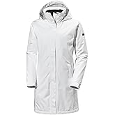 Helly-Hansen Womens Aden Insulated Waterproof Windproof Breathable Long Length Packable Hood Rain Coat Jacket