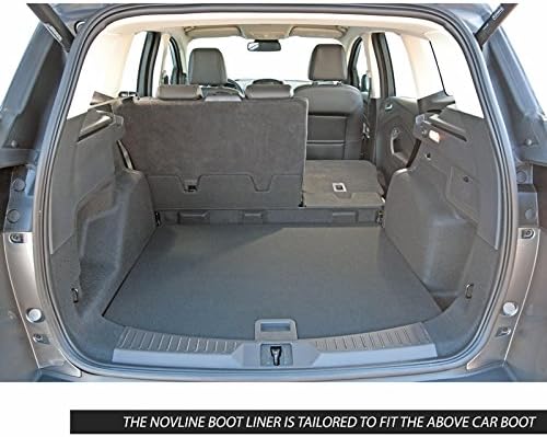 Novline MAT016 Custom Tailored Fit Black Rubber Boot Liner Tray Mat - Image 5