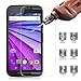 TANTEK [2-Pack Screen Protector for Motorola Moto G 3rd Generation (2015),Tempered Glass Film,Ultra Clear,Anti Scratch,Bubble Free,Case Friendly