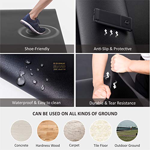 GXMMAT Extra Large Exercise Mat 10'x6'x7mm, Ultra Durable Workout Mats