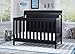 Delta Children New Haven 4-in-1 Convertible Baby Crib, Ebony