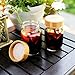 Timber Tops - Bamboo Wood Regular-Mouth Mason Jar Storage Lids with Silicone Seal - 3 Pack - Regular