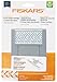 Fiskars Dotted Herringbone AdvantEdge Border Punch, Large Cartridge
