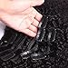 10inch-22inch Clip In Human Hair Extensions Brazilian Virgin Hair Afro Kinky Curly Clip in Hair Extensions Natural 4B 4C Kinky Curly Clip Ins 7pcs/lot,120gram/set