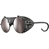 Julbo Vermont Classic Glacier Glasses for Men & Women w/Leather Side Shields for Hiking, Snow/Glare - 100% UV Protection
