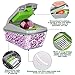 FITNATE Update version 13 in 1 Vegetable&Food Chopper Slicer Dicer, Onion Chopper, Vegetable Spiralizer Mandoline Slicer Dicer Pro, Veggie Shredder Cutter, with Brush &Organizer Bag, Dishwasher Safe