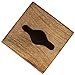 CRAFKART Wooden Plain Tissue Box Holder | Brown Square Shaped Wood Cover for Dining Table Bedroom Bathroom | Home Office Countertop Tabletop Dressers | Perfect Home Decor | Dining Table Accessories