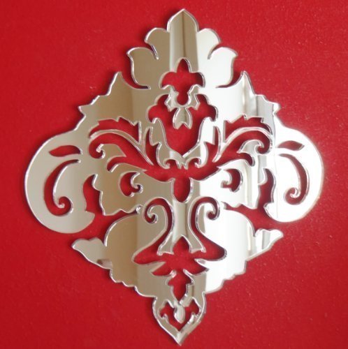 Damask Mirror 35cm x 29cm