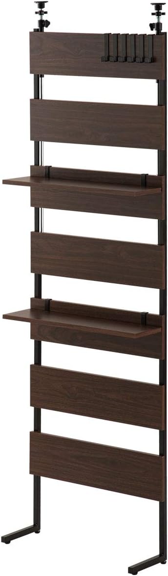 Amazon ぼん家具 突っ張り 壁面 収納 薄 シェルフ ディスプレイ つっぱり式ウォールラック キャメロット 幅60cm ウォールナット ブラック つっぱり棒 つっぱり棚 オンライン通販 Amazon ぼん家具 突っ張り 壁面 収納 薄 シェルフ ディスプレイ つっぱり式ウォールラック キャメロット 幅60cm ウォールナット ブラック つっぱり棒 つっぱり棚 オンライン通販