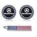 3Inc Tough Car Logo Vehicle Travel Auto Cup Holder Insert Coaster Can for Mercedes-Benz S Serie,E Serie,C Serie,W Series,A Series,etc All Models