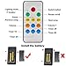 totobay [Newest Generation] Remote Control Ocean Wave Projector 12 LEDs & 7 Color Changing Modes Night Light and Built-in Mini Music Player for Living Room and Bedroom