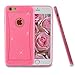Caselo Silicone Case for iPhone 6 Plus (Pack of 6) Bundle with Screen Protector & Stylus - Pink, Grey, Golden, Blue, Clear
