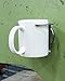MAG-MATE CCH01 Ceramic Cup Magnet Base Stainless Steel Holder, 41 lb, Silver