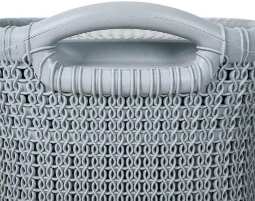 CURVER Clothes box "Knit" rectangular, Blue, 57 L Hamper, 57 Litre - Image 4